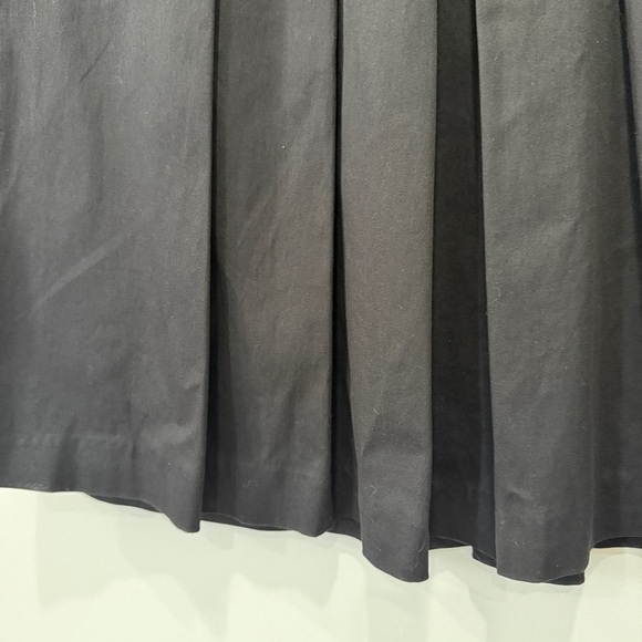 Katherine Barclay Pleated Black Aline Dress with Sweetheart Collar Size 12 - Picture 5 of 17